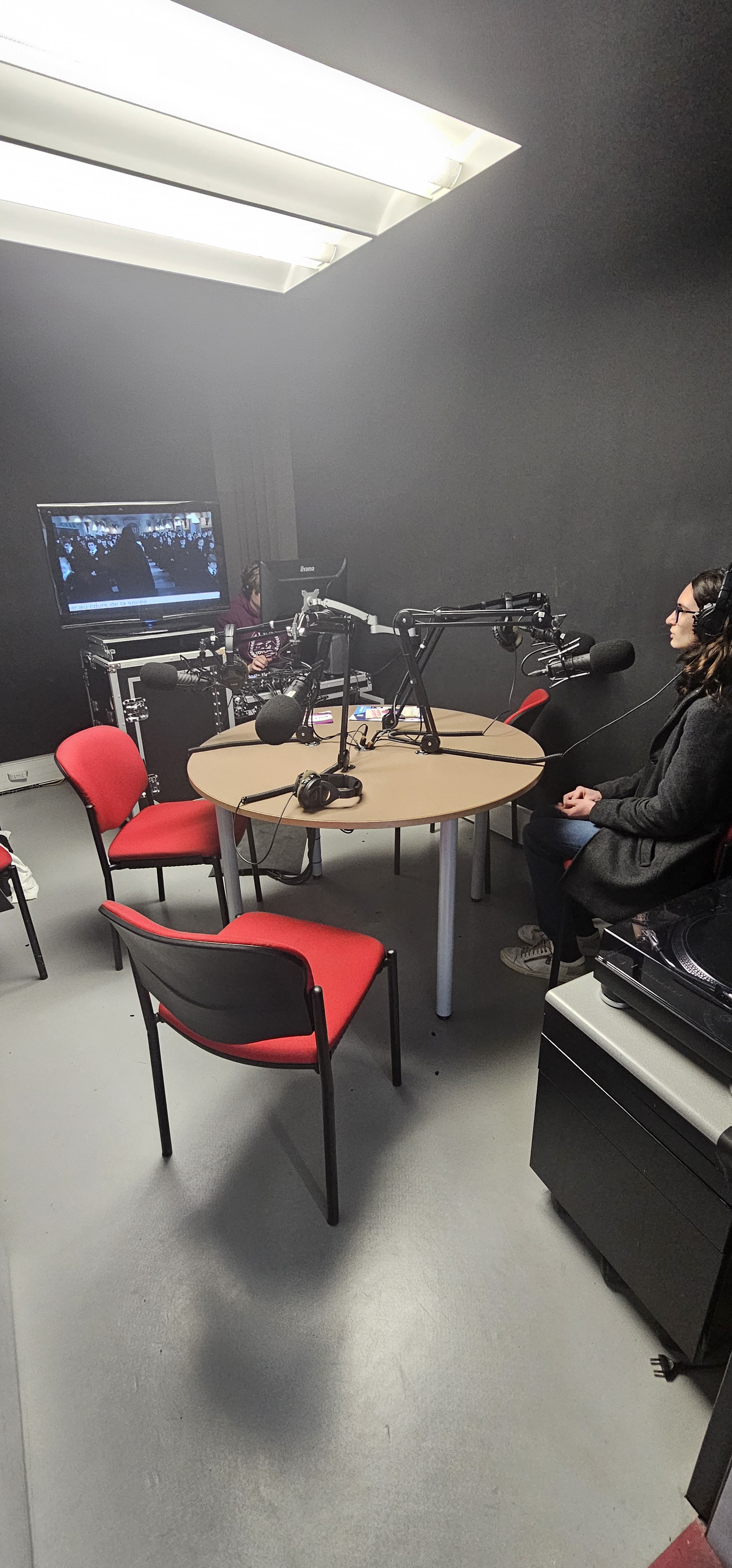 Studio podcast radio